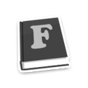 Font Book Icon 126x126 png